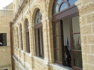 Uno scorcio di palazzo Gallone Uno scorcio di palazzo Gallone